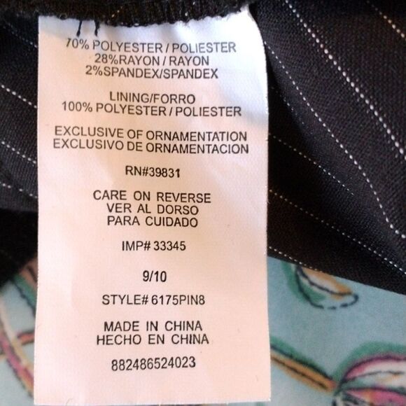 NWT XOXO Pin Stripe Dress - Picture 11 of 13